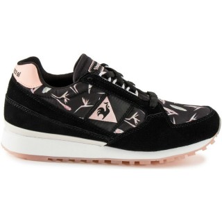 Le Coq Sportif Eclat Bird Flower Noir - Chaussures Baskets Basses Femme Officiel